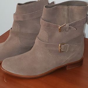 Kate Spade booties, 10 1/2, mushroom/latte color